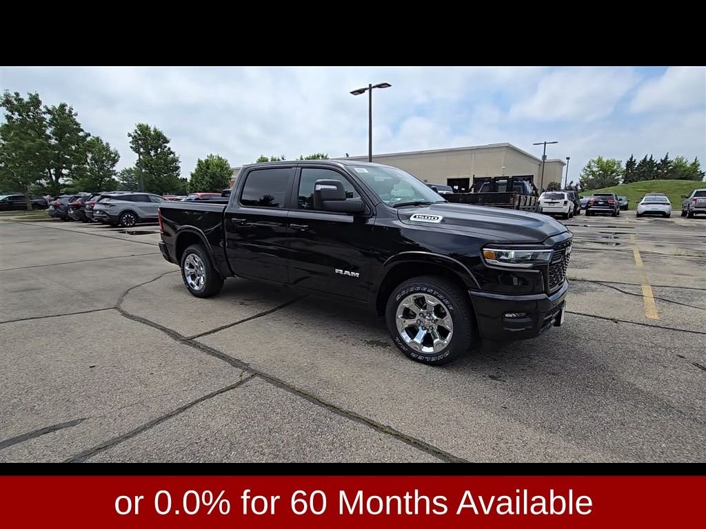 New 2026 Diamond Black Crystal Pearlcoat RAM Big Horn/Lone Star image 9