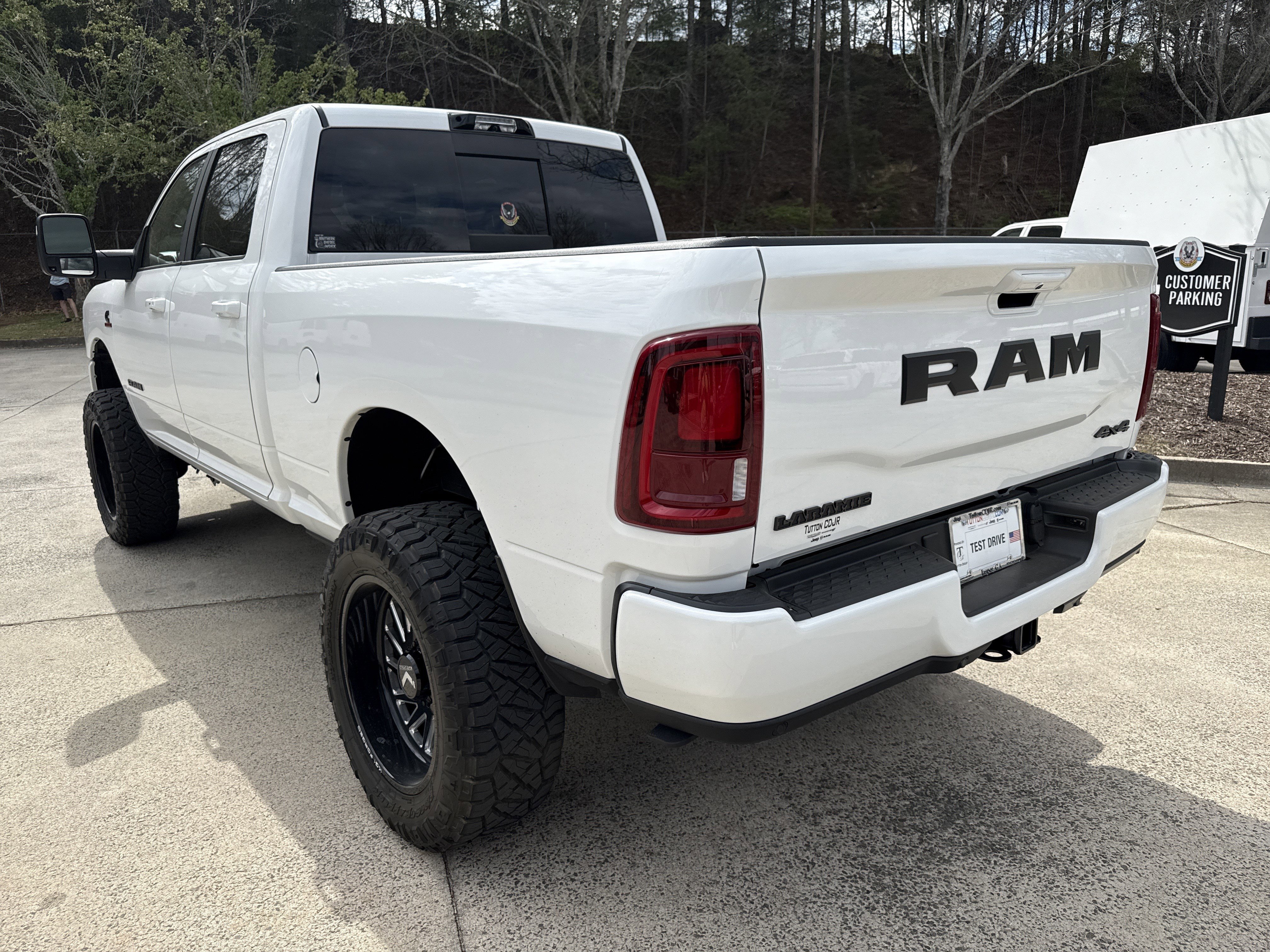 New 2026 Bright White Clearcoat RAM Laramie image 5