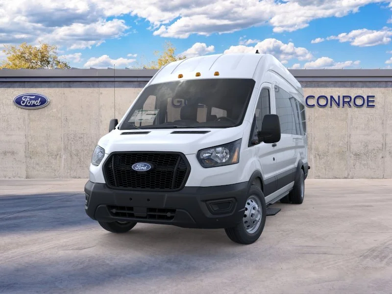 New 2026 Oxford White Ford Passenger Van XL image 2