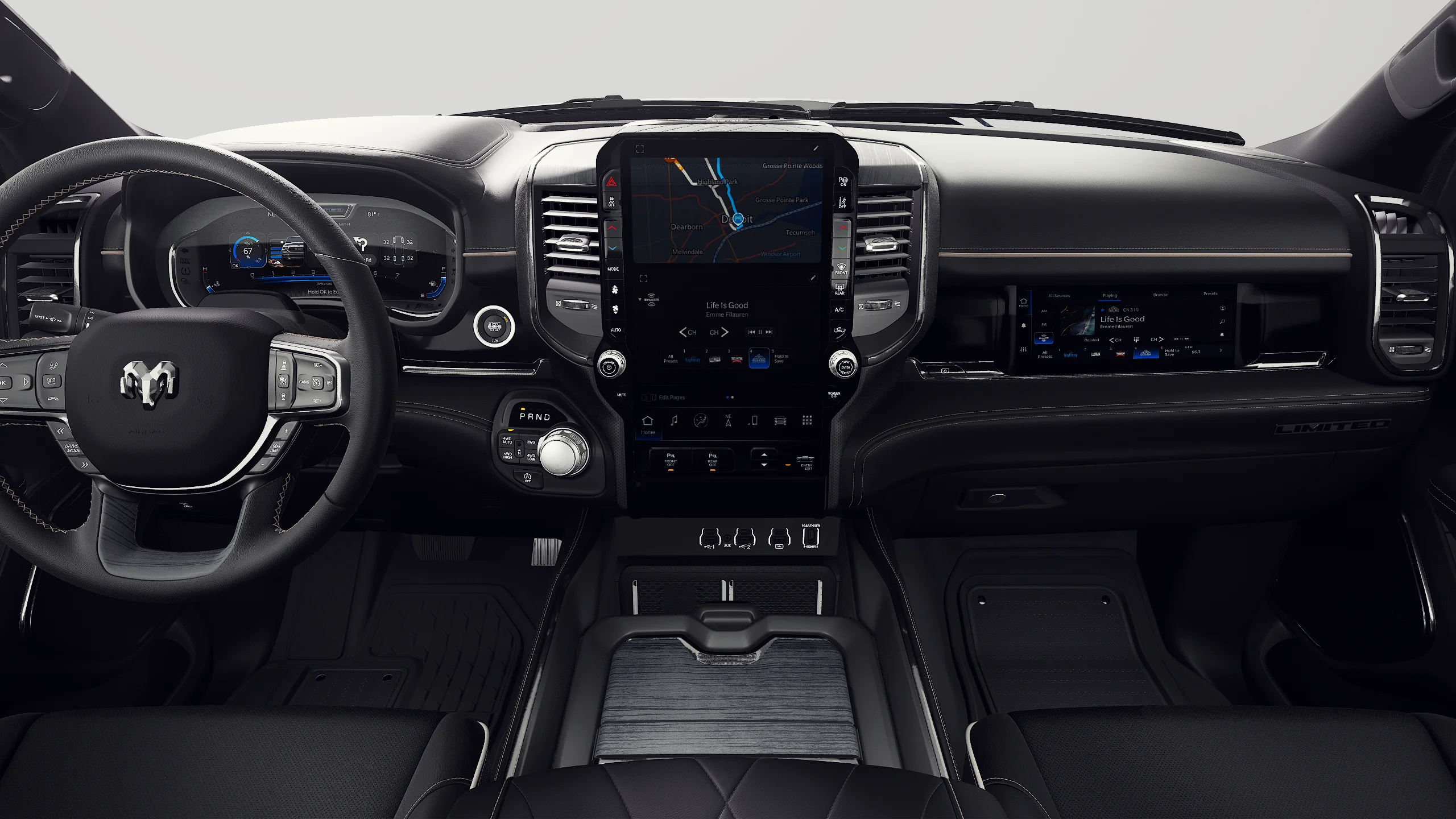 New 2027 Forged Blue Metallic Exterior Paint RAM Limited image 18