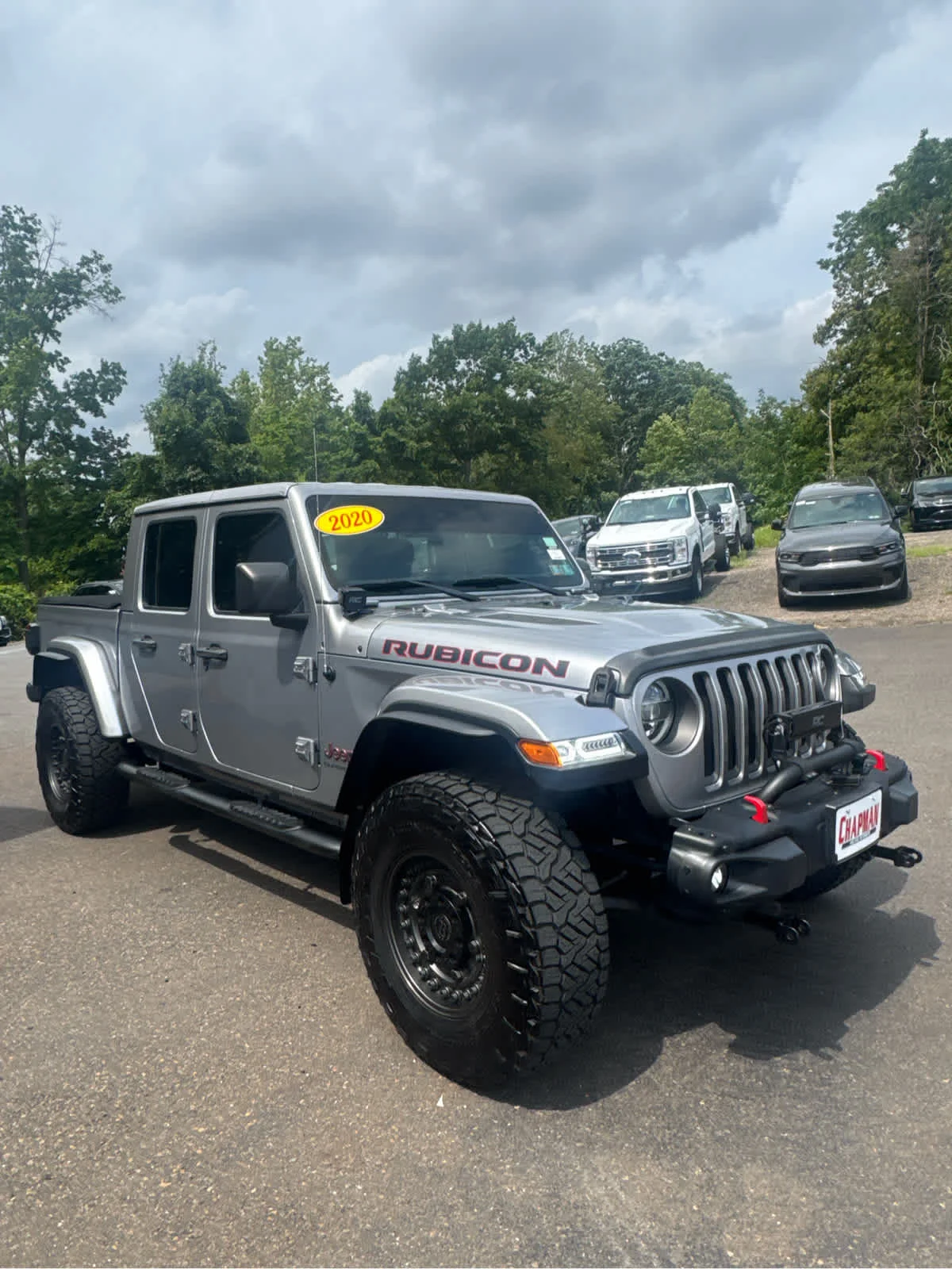 Used 2020 Billet Silver Clearcoat Metallic Jeep Rubicon image 13