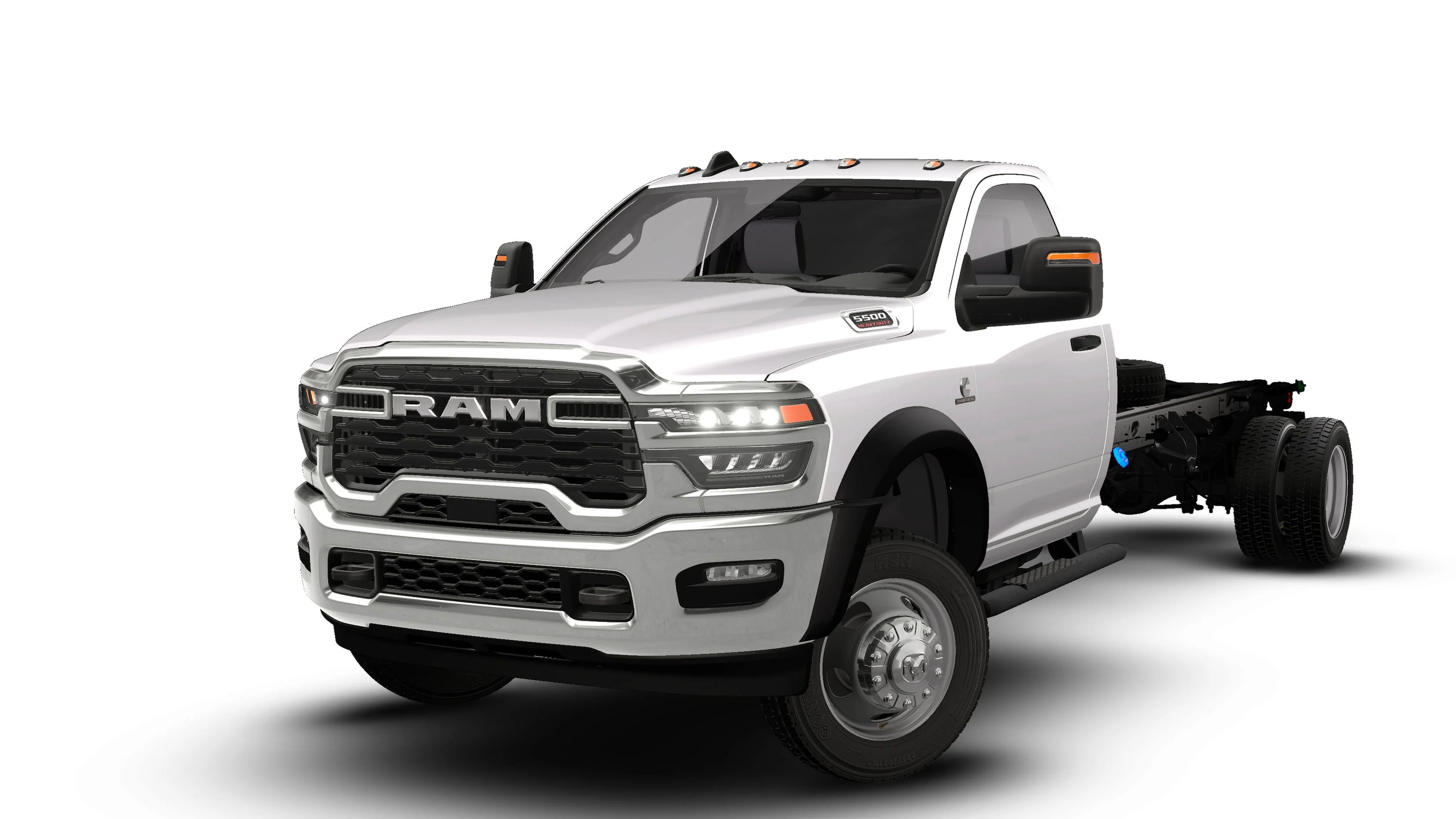 New 2026 Bright White Clear-Coat Exterior Paint RAM TRADESMAN image 13