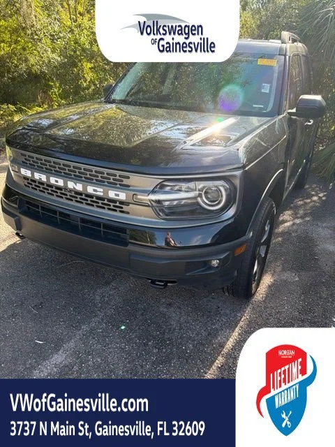 Used 2022 Shadow Black Ford Badlands image 1