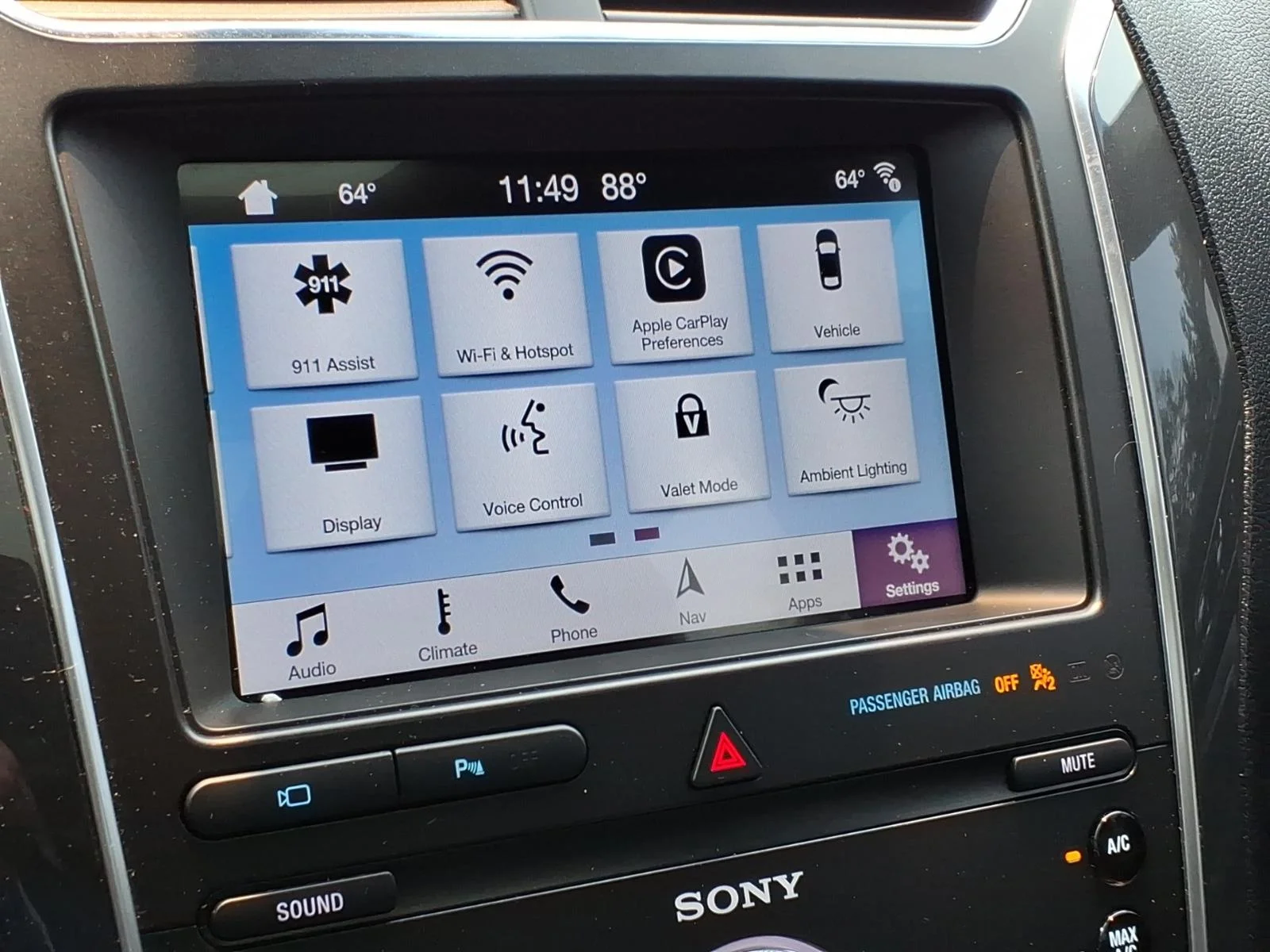 Used 2019 Black Ford Sport image 18