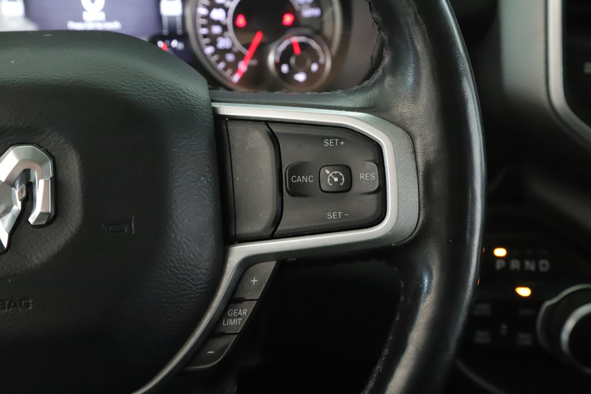 Used 2019 Diamond Black Crystal Pearlcoat Ram Big Horn 4x4 Crew Cab 5