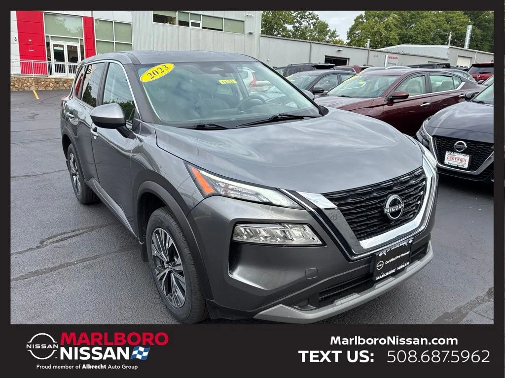 Certified Used 2023 Gray Nissan SV image 1