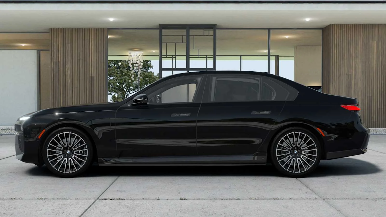 New 2026 Black Sapphire Metallic BMW 750e xDrive image 4