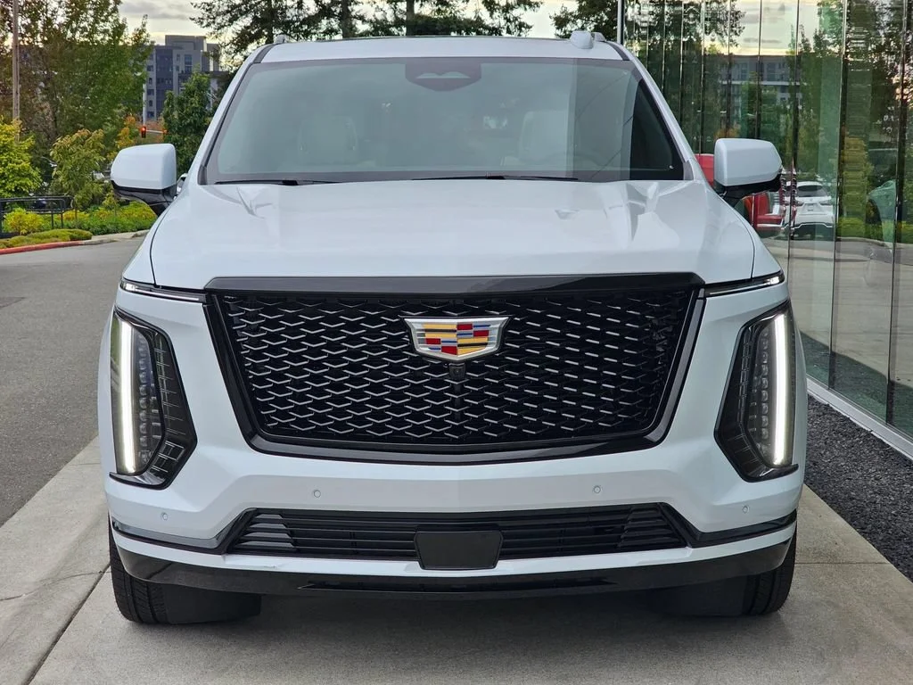 New 2026 Vibrant White Tricoat Cadillac Sport image 8