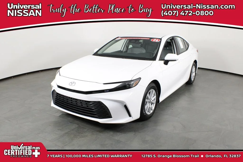 Used 2026 White Toyota LE image 1