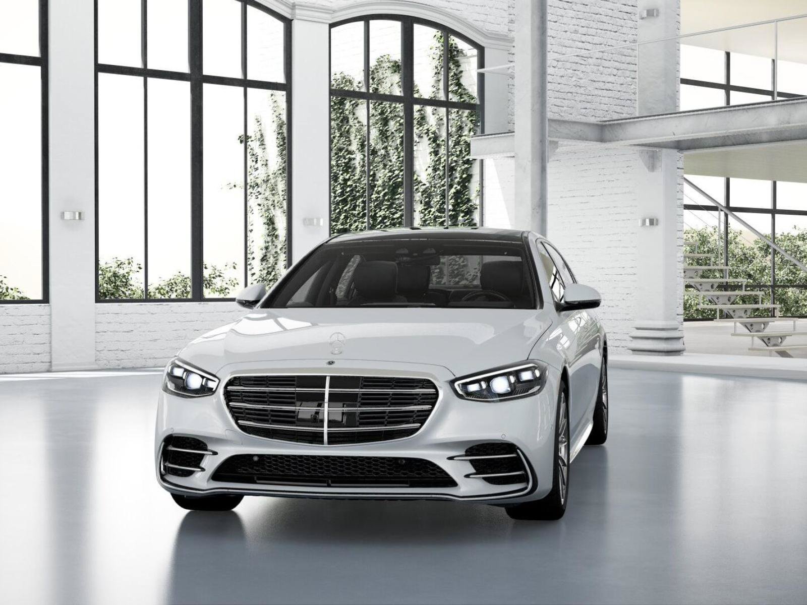 New 2026 MANUFAKTUR Moonlight White Metallic Mercedes-Benz S 580 image 42