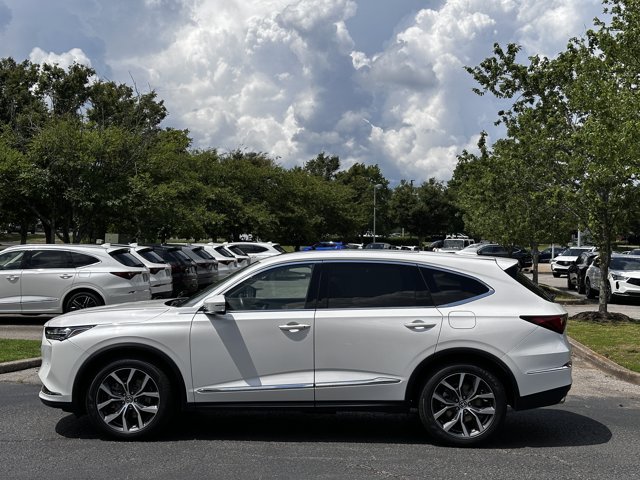 Used 2024 Platinum White Pearl Acura SH-AWD TECH image 4