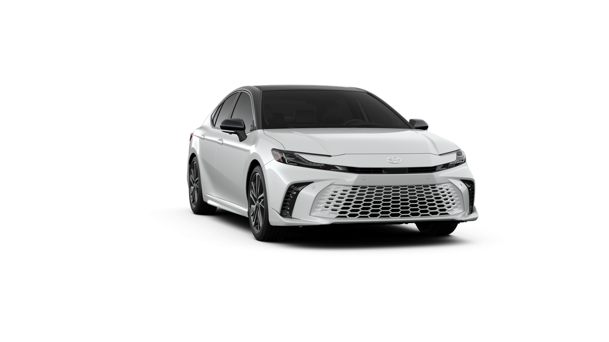 New 2026 Wind Chill Pearl with Midnight Black Metallic roof Toyota XSE image 17