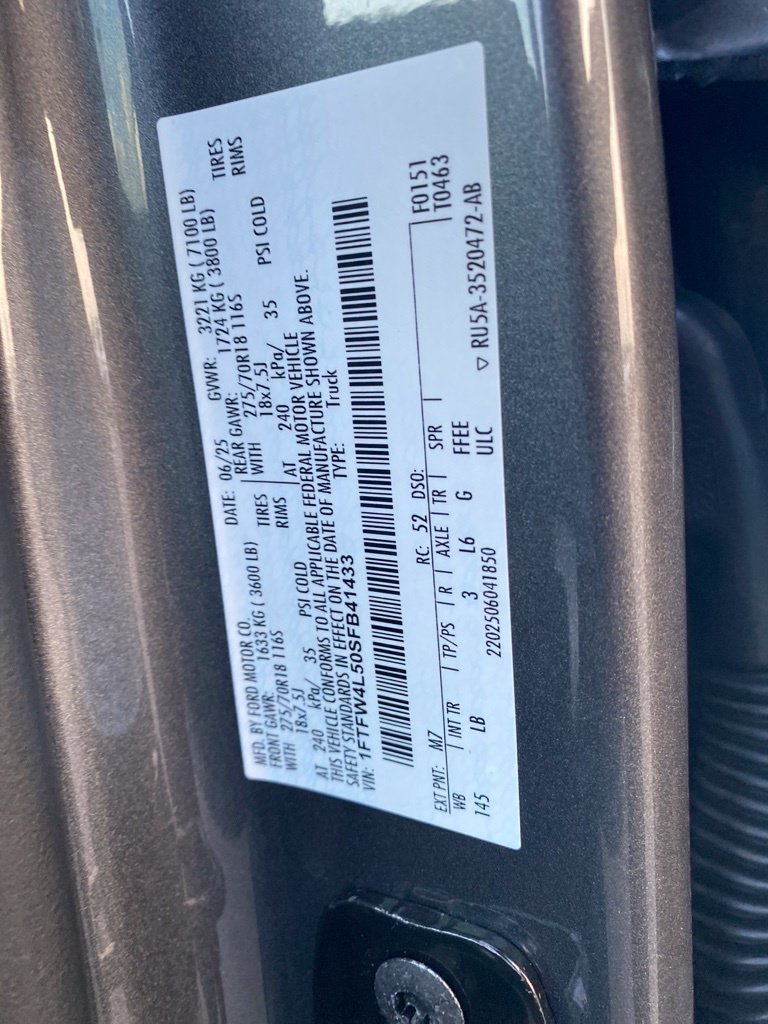 Used 2025 Gray Ford Tremor image 47