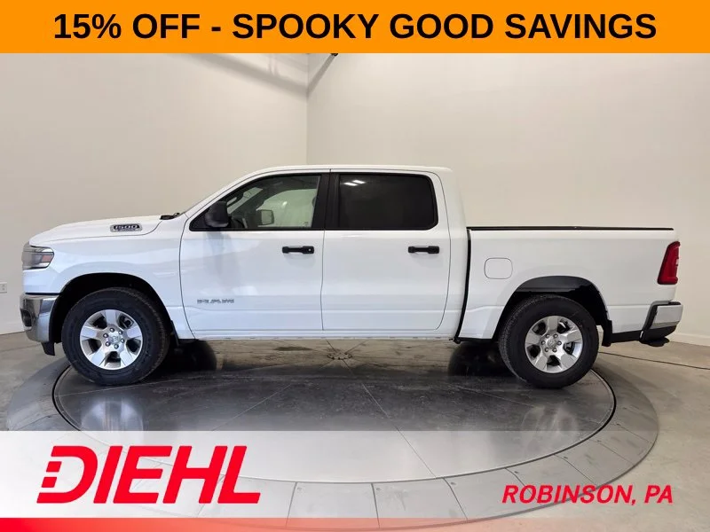 New 2026 Bright White Clear-Coat Exterior Paint RAM Tradesman image 4