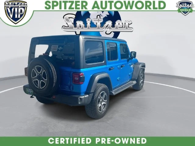 Certified Used 2023 Blue Jeep Sport S image 10