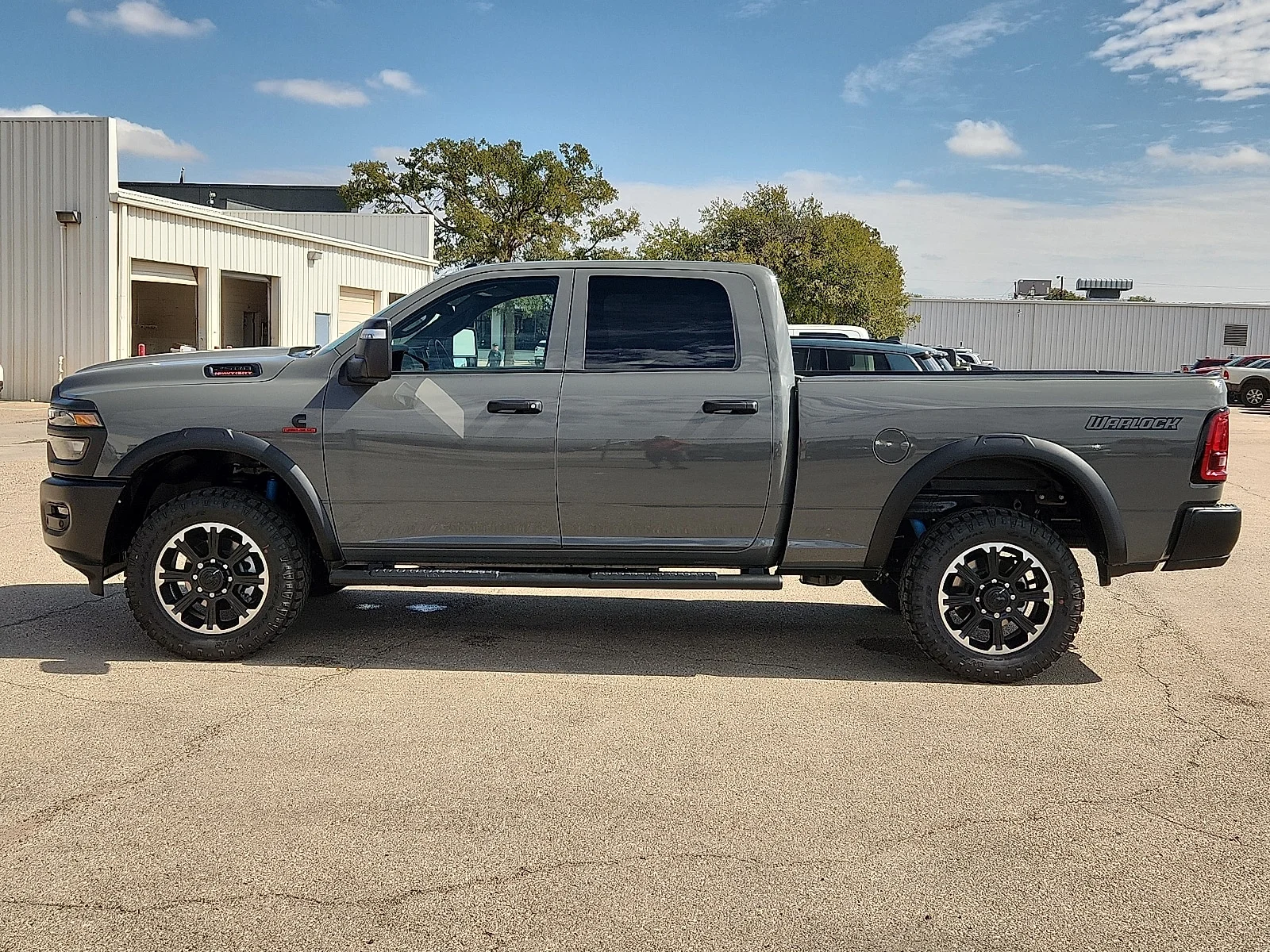 New 2027 Ceramic Gray Clear-Coat Paint Ram WARLOCK CREW CAB 4X4 6