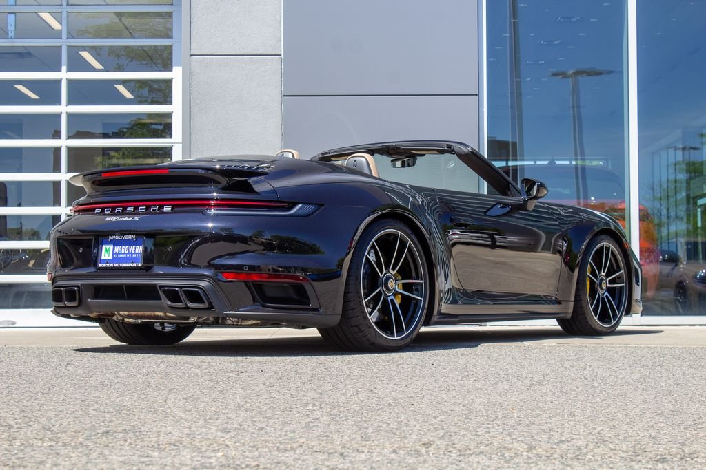 Used 2025 Jet Black Metallic Porsche Turbo S image 11
