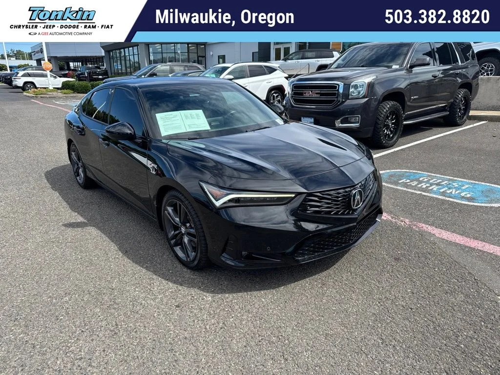 Used 2023 Black Acura A-Spec Tech Package image 1