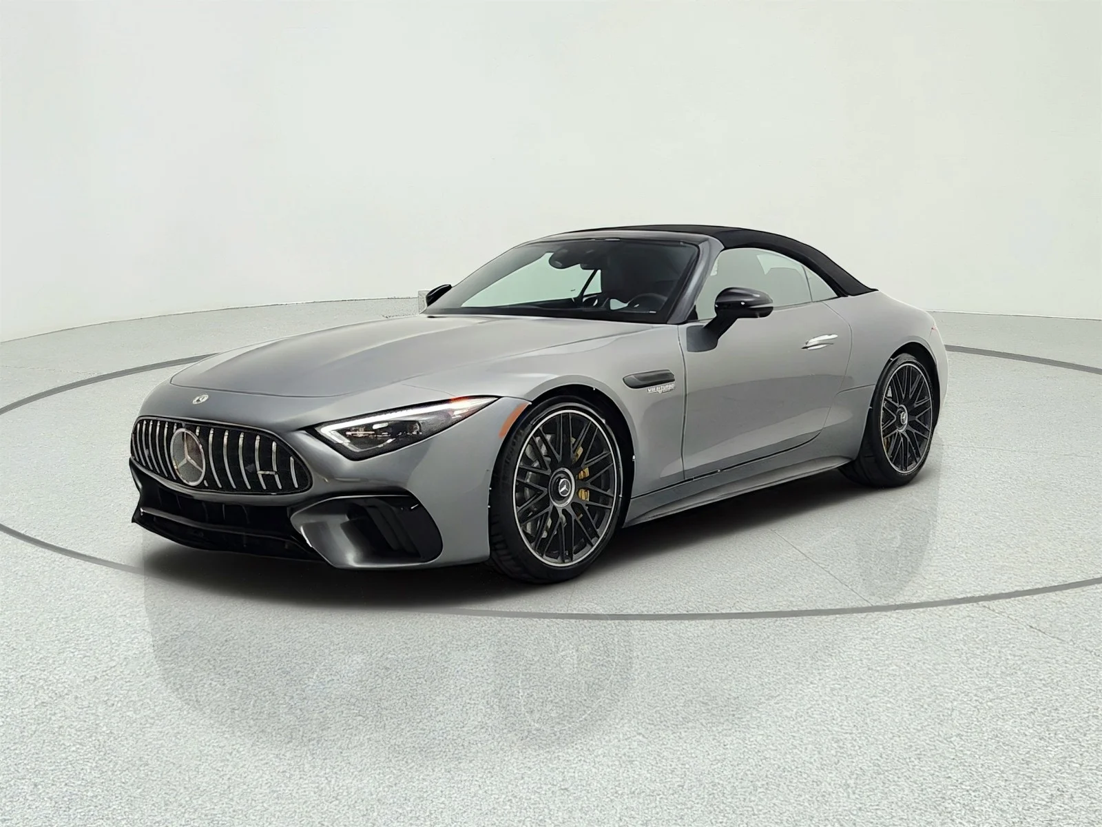 Used 2022 Selenite Grey Metallic Mercedes-Benz AMG® SL 55 Roadster image 1