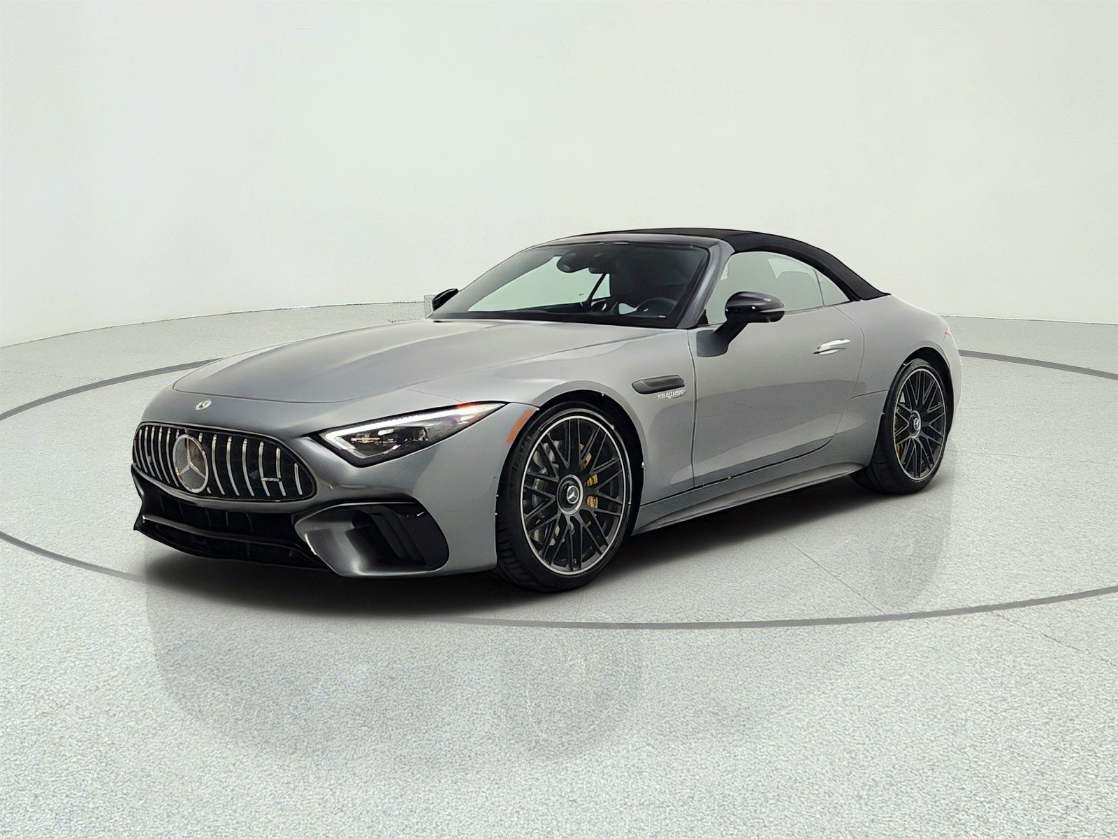 Used 2022 Selenite Grey Metallic Mercedes-Benz AMG® SL 55 Roadster image 1