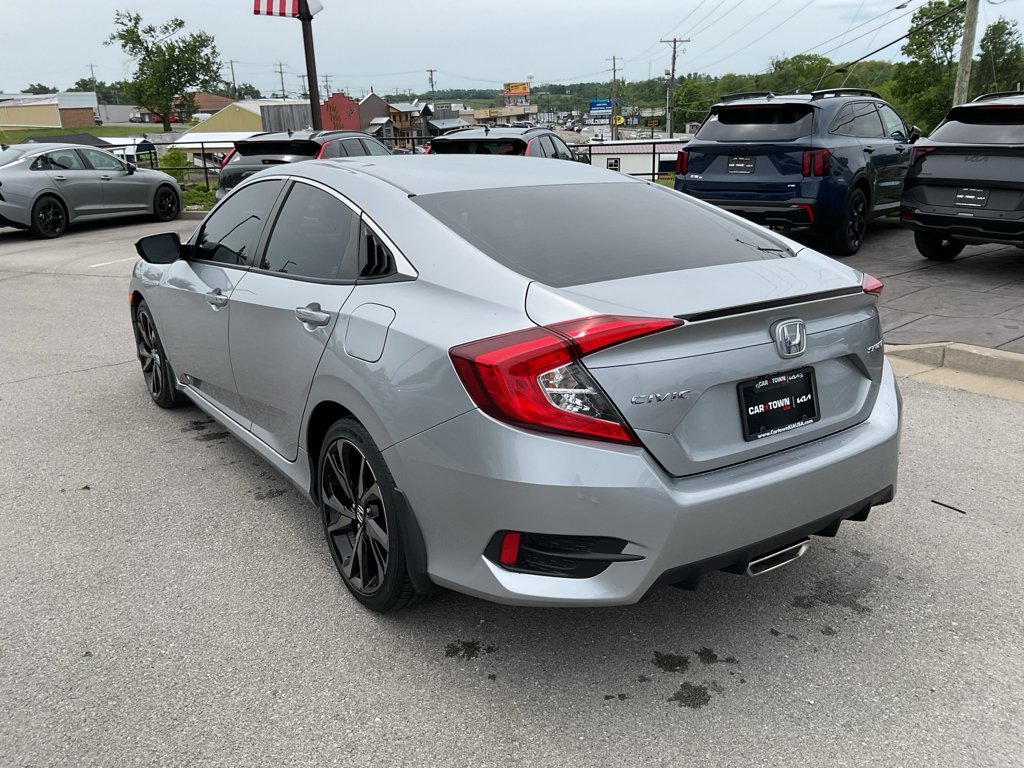 Used 2021 Lunar Silver Metallic Honda Sport image 7