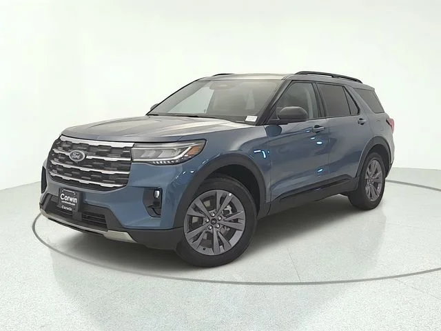 New 2026 Vapor Blue Metallic Ford Active image 1