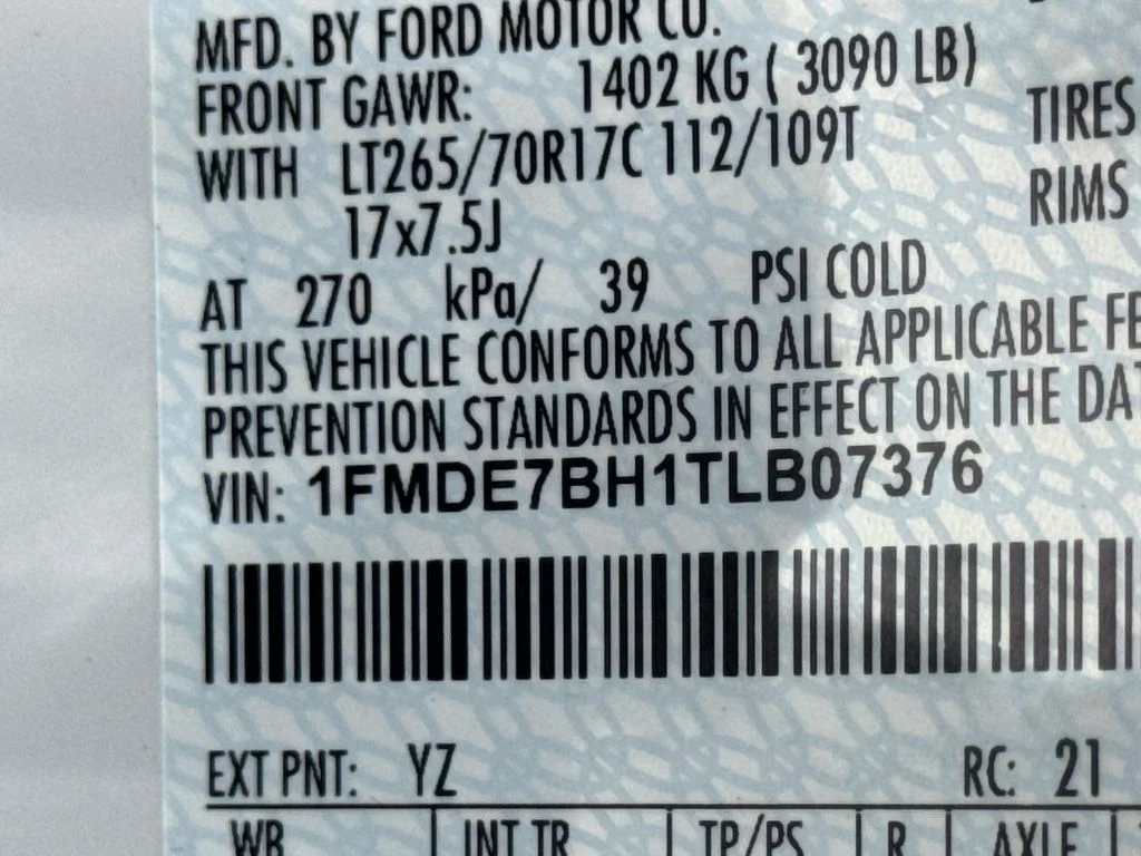 New 2026 White Ford Big Bend image 32