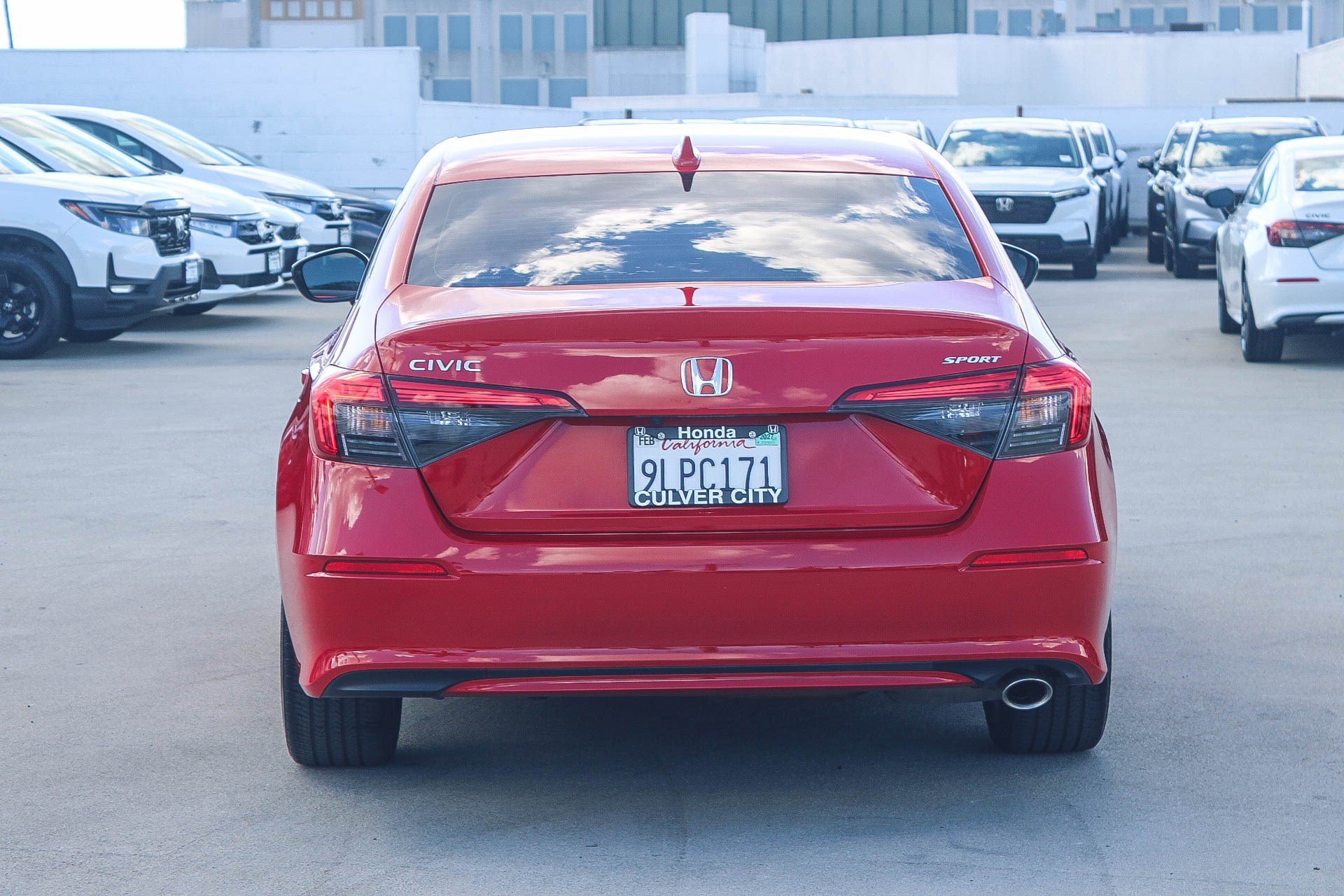 Certified Used 2024 Rallye Red Honda 2.0L 4D SPORT image 7