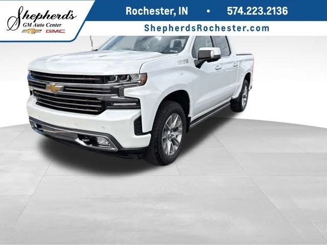 Used 2021 IRIDESCENT PEARL TRICOAT Chevrolet High Country image 1