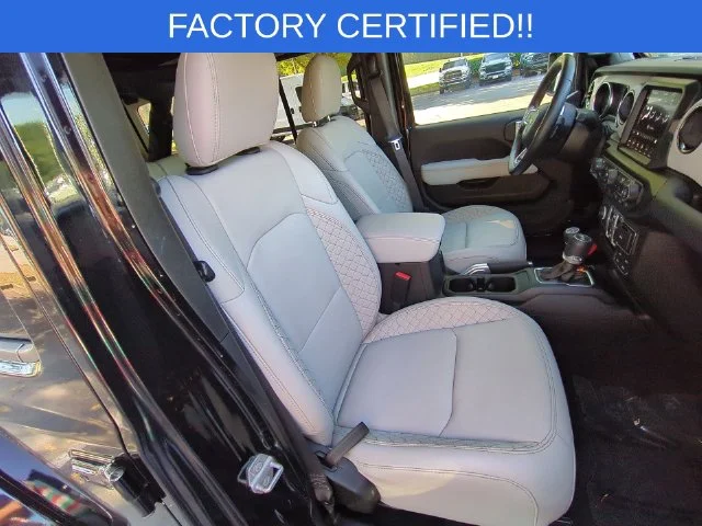 Used 2021 Black Jeep Unlimited Sahara 4xe image 35