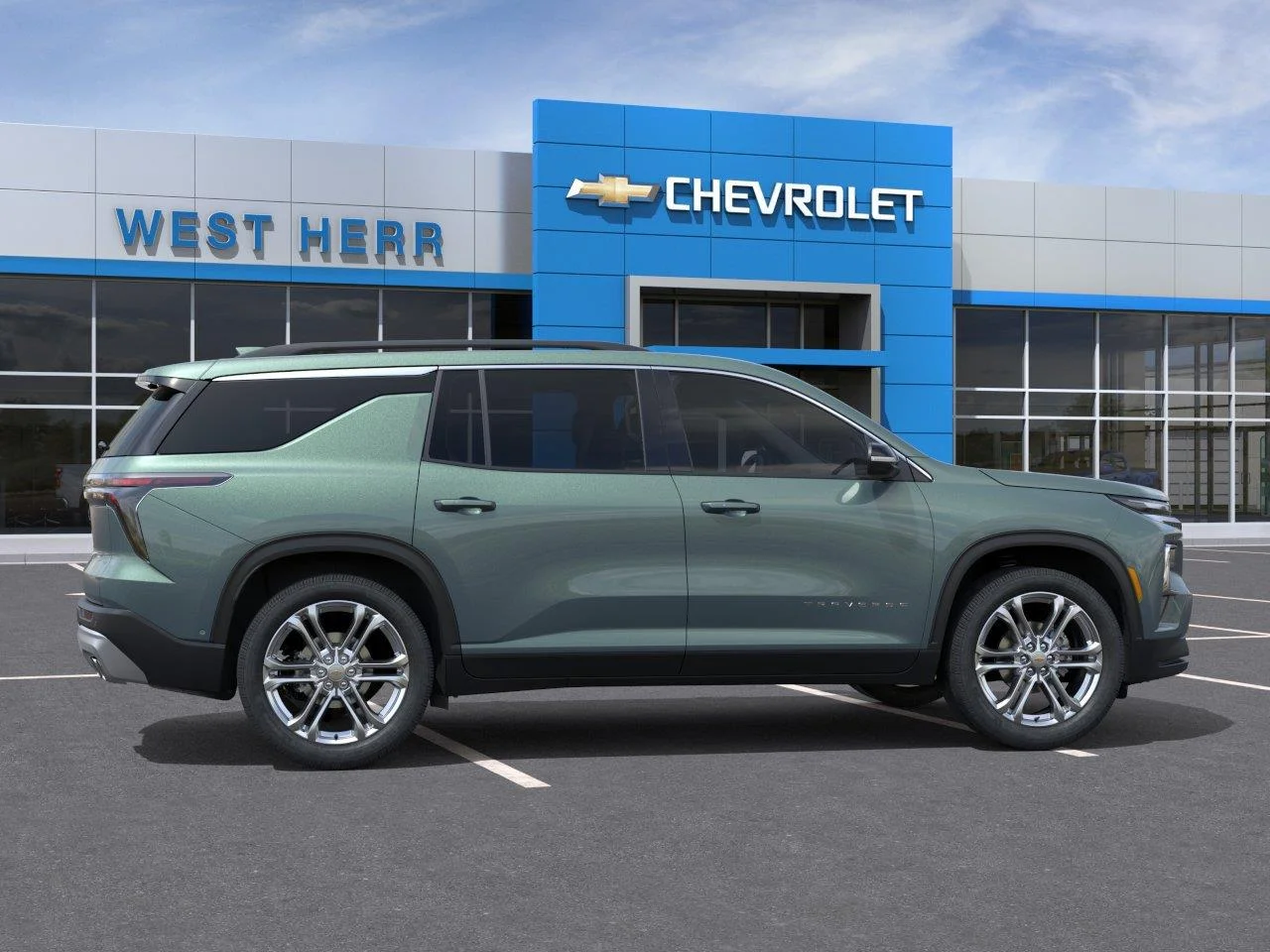 New 2027 Trillium Green Metallic Chevrolet LT image 5