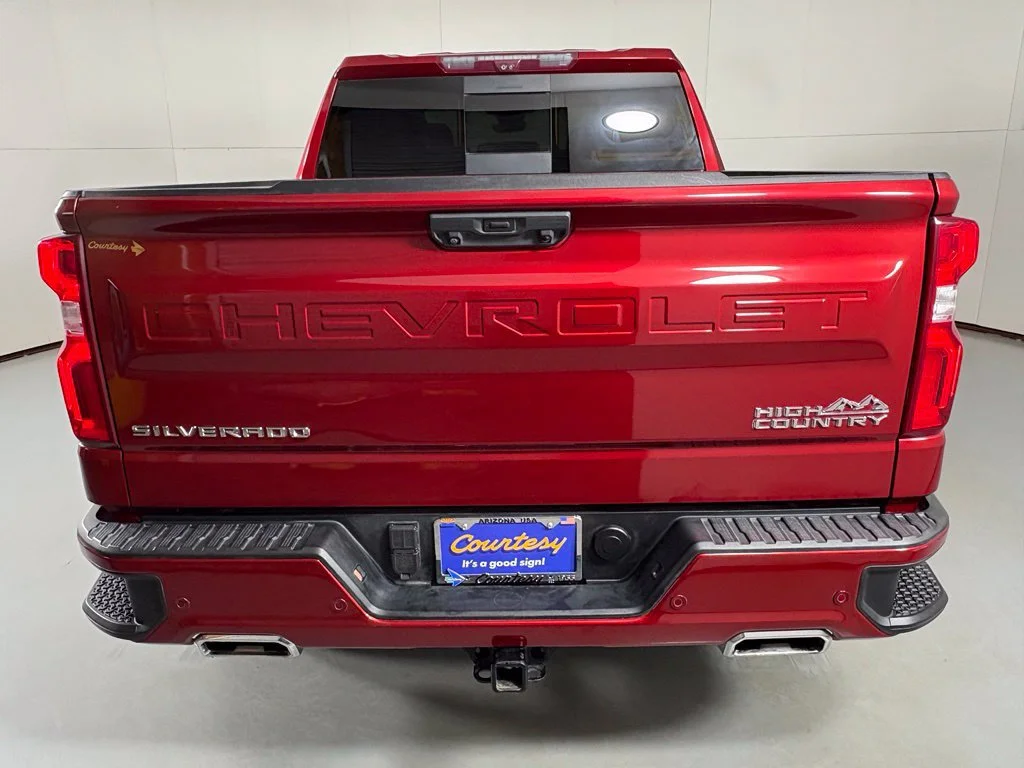 Certified Used 2022 CHERRY RED TINTCOAT Chevrolet High Country image 8
