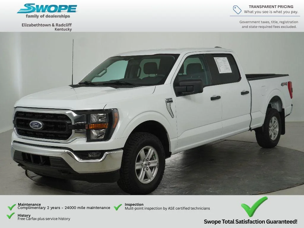 Used 2023 OXFORD WHITE Ford XLT image 10