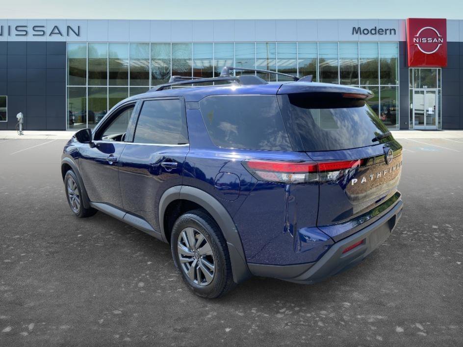 Used 2025 Deep Ocean Blue Pearl Nissan SV image 6