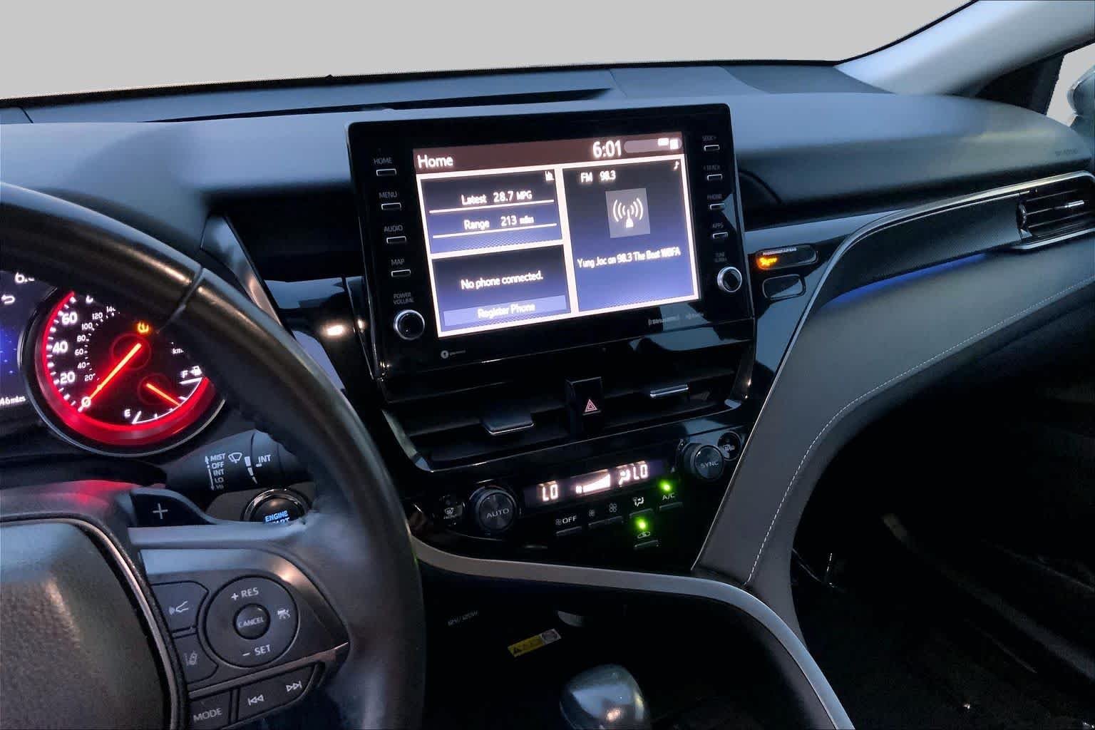 Used 2024 Midnight Black Metallic Toyota XSE image 6