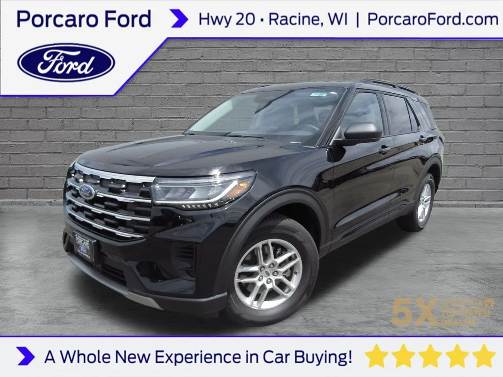 New 2026 Agate Black Metallic Ford Active image 1