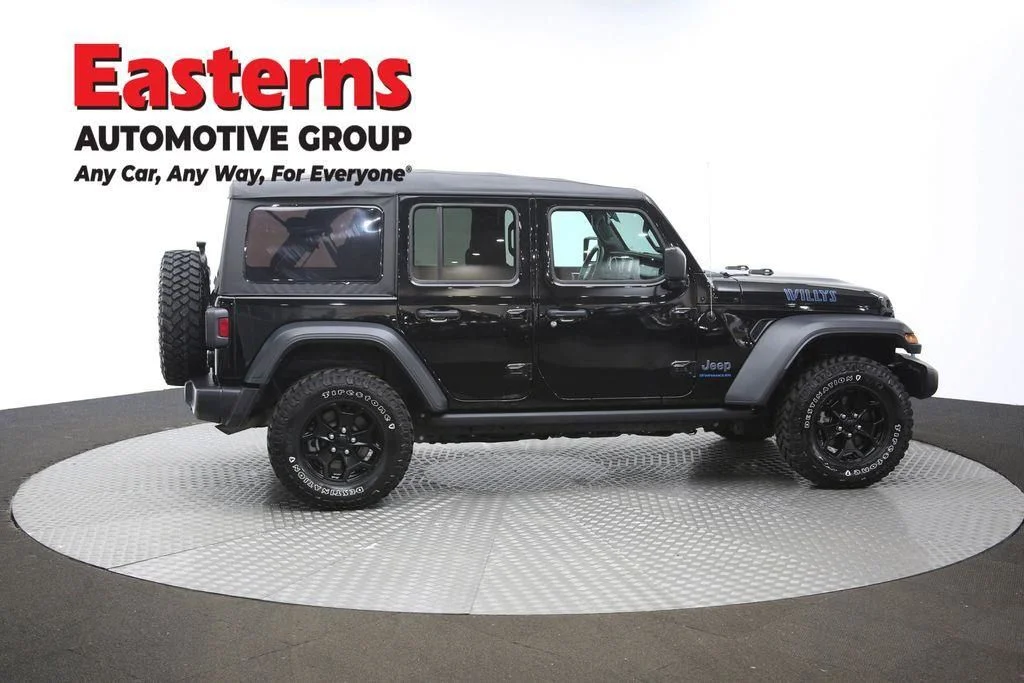 Certified Used 2023 Black Jeep Willys 4xe image 48