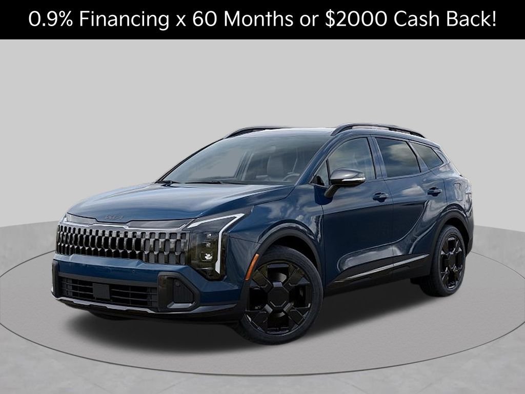 New 2026 Blue Kia X-Line image 1