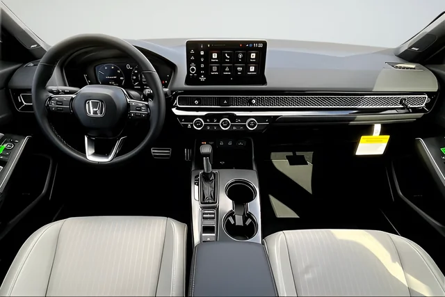 New 2026 Platinum White Pearl Honda 2WD Sport Touring Hybrid image 6