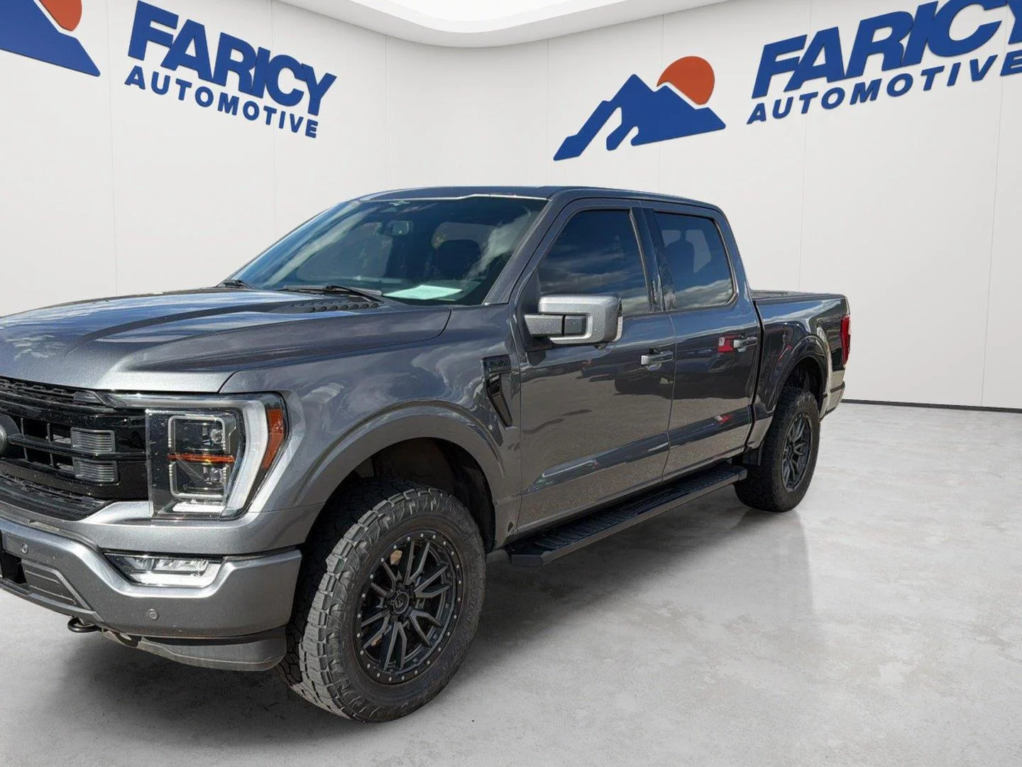 Used 2023 Carbonized Gray Ford LARIAT image 2