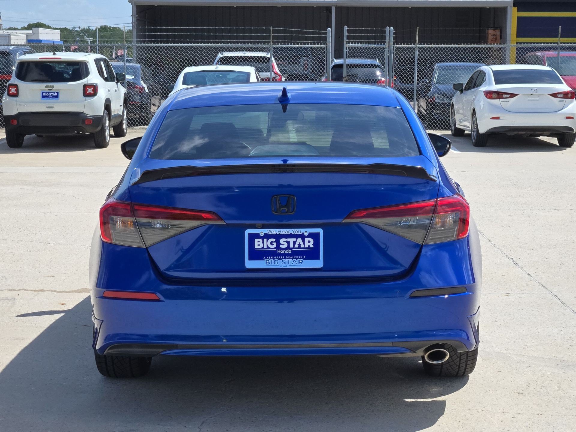 Certified Used 2023 Blue Honda Sport image 4