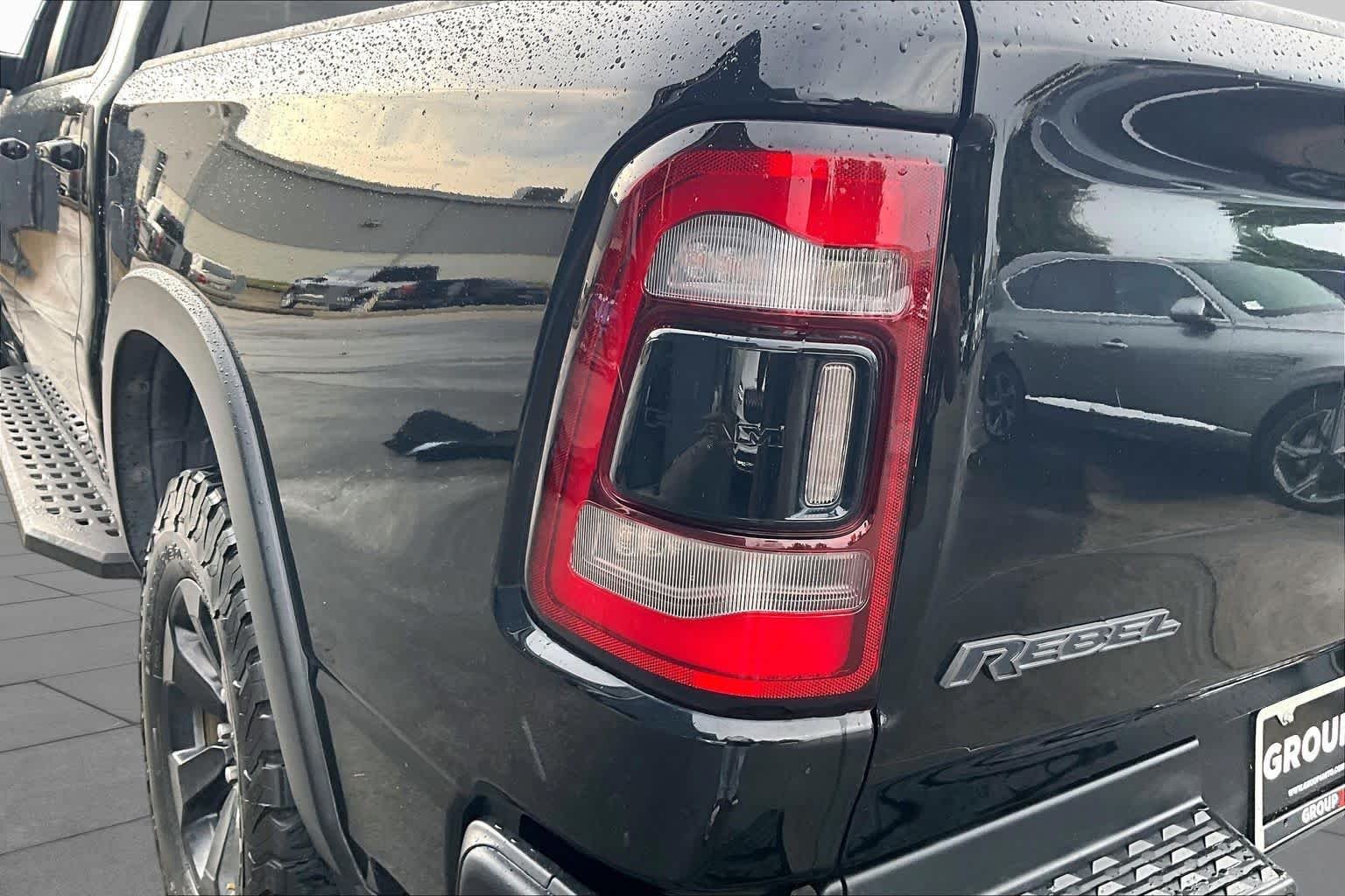 Used 2020 Diamond Black Crystal Pearlcoat Ram Rebel image 27