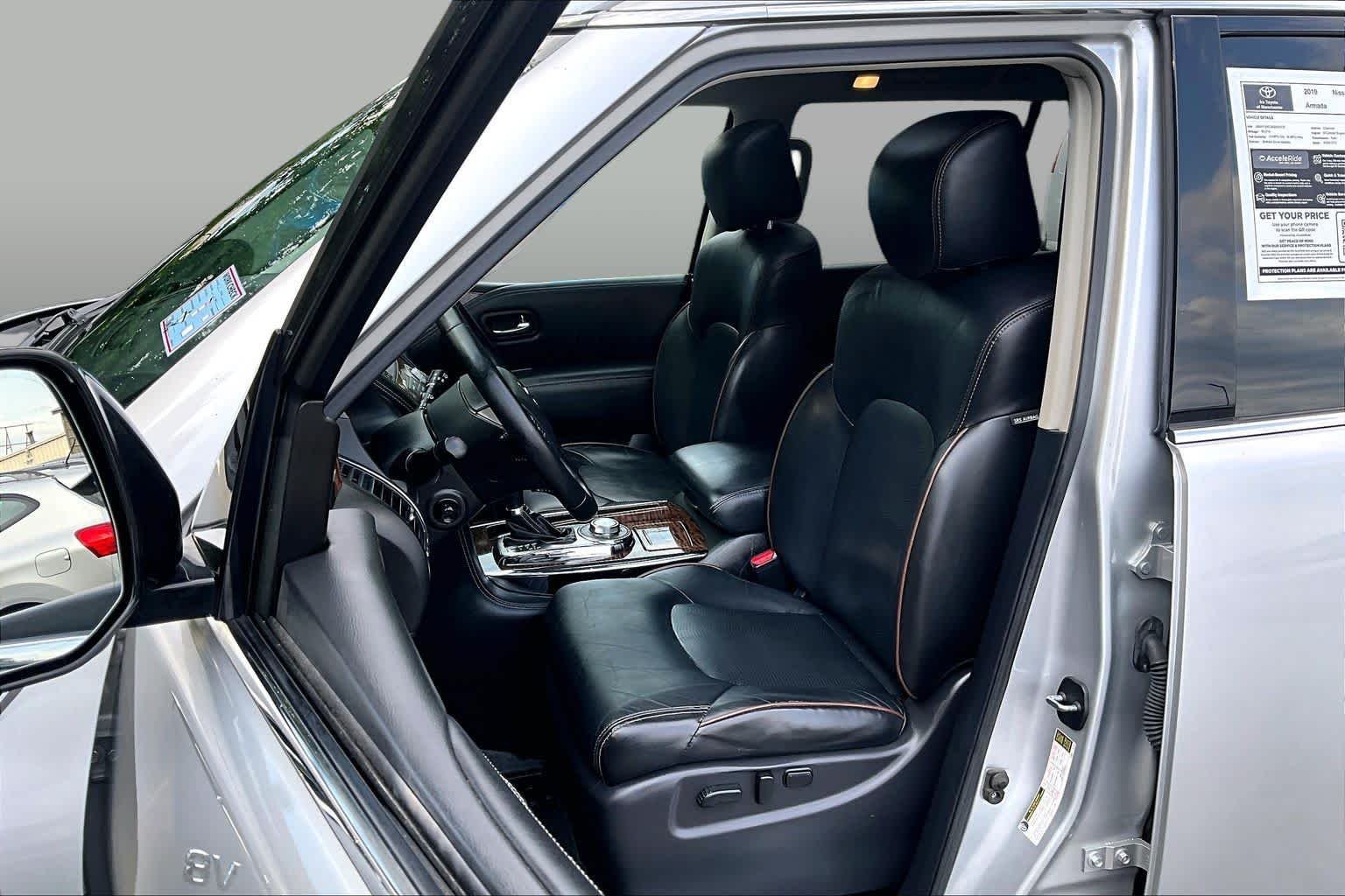 Used 2019 Brilliant Silver Metallic Nissan Platinum image 8
