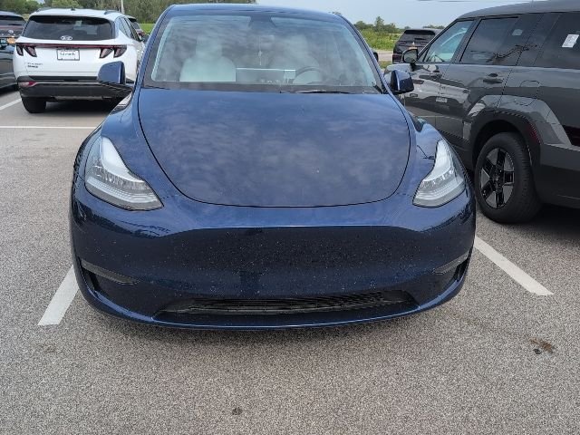 Used 2021 Blue Tesla Long Range image 1