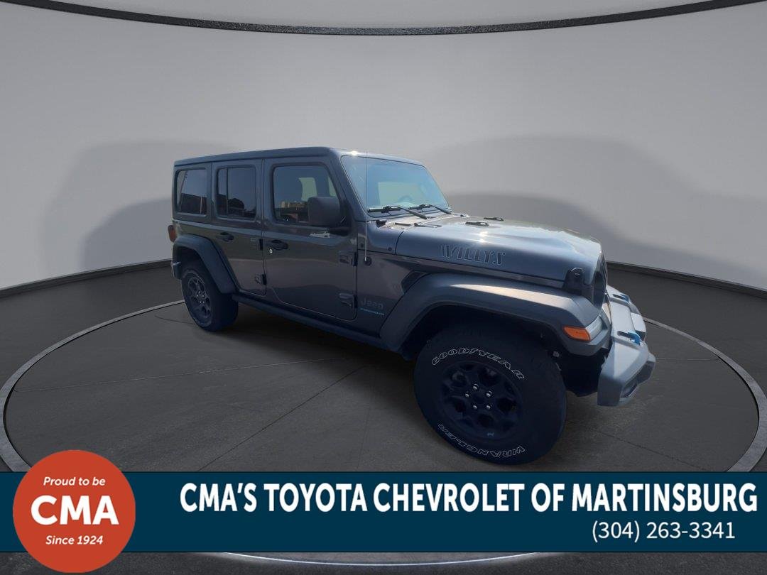 Used 2023 Granite Crystal Metallic Clearcoat Jeep Willys image 2