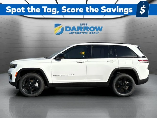 New 2025 Bright White Clear-Coat Exterior Paint Jeep Limited image 2