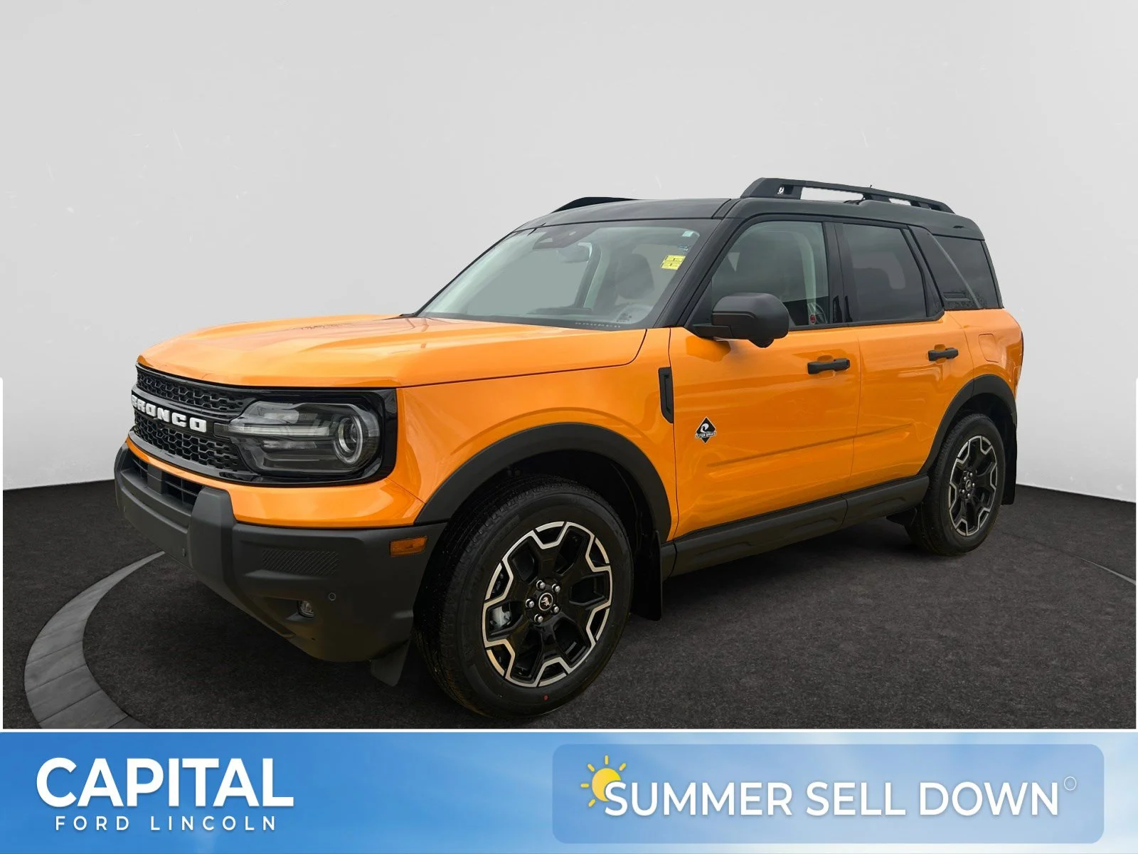 New 2026 Orange Fury Metallic Tri-Coat Ford Outer Banks image 1