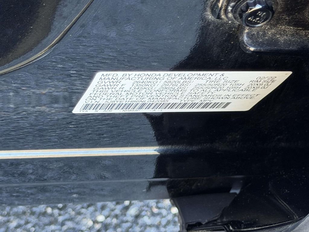 Used 2022 Black Acura Advance image 26