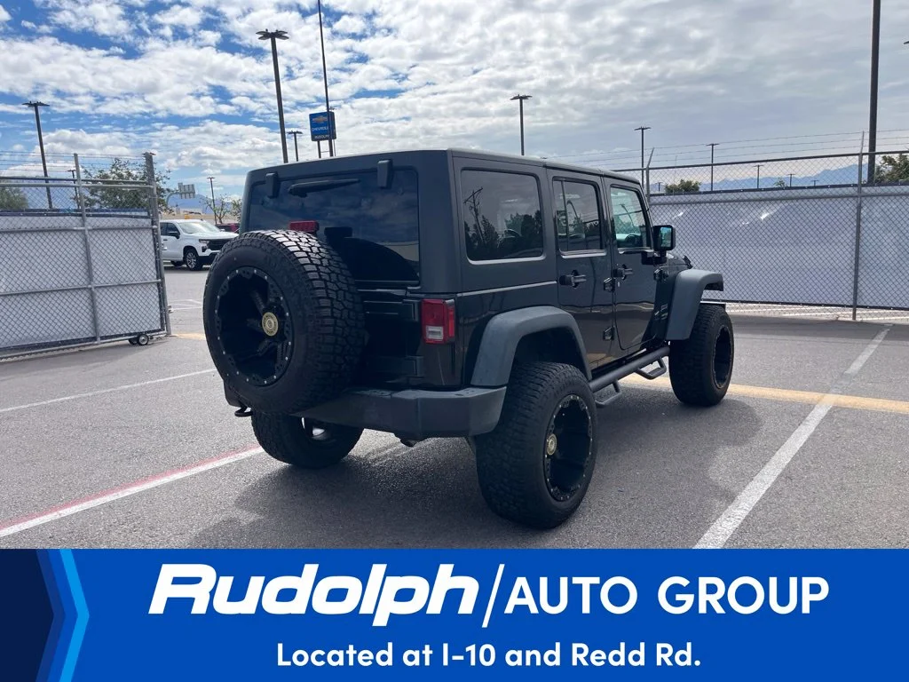 Used 2018 Black Clearcoat Jeep Unlimited Sport image 5