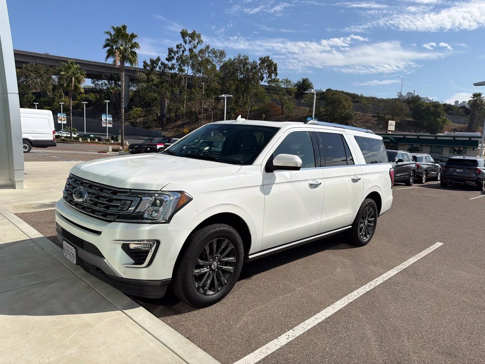 Certified Used 2021 White Metallic Ford Limited image 2